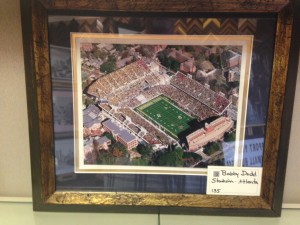 17x14 Bobby Dodd Stadium - $135 